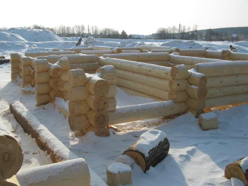 изготовление срубов бань и домов в Ижевске